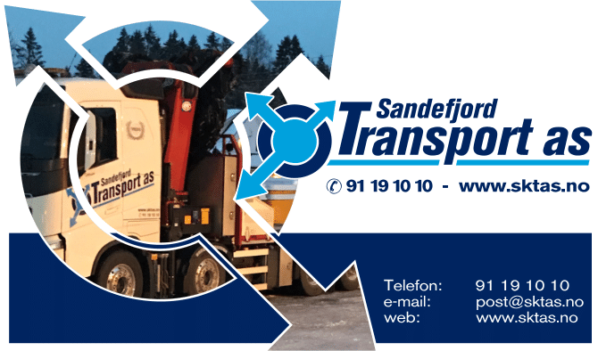 Sandefjord Transport – Sandefjord Transport AS ble etablert 2005 i Sandefjord. Vi har samlet sett over 50 års erfaring med kran og transport Vi betjener hele Øst-Norge med våre tjenester.